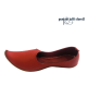 Red Designer Khussa
